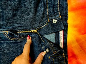 Dark Wash Denim Jeans