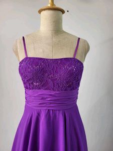 Purple Party Dress