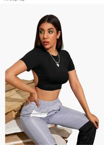 Black Crop Top for Western /Indian Wear