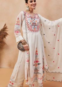 Elegant Embroidered Kurta Set