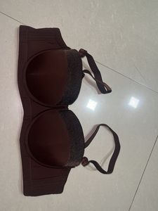 Balconette Bra With Velvet Touch