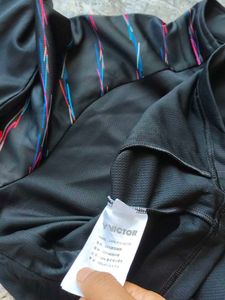 Victor Track Jacket - Black with Colorful Detail
