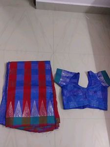 Artsilk Saree,With Stiched Blouse