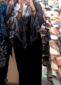Paisley Print Blouse with Bell Sleeves