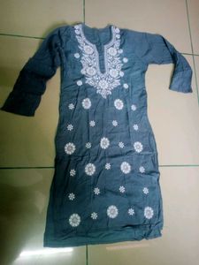 Cotton Chickenkari Kurta