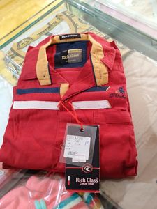 M Size Plan Shirt Rich Class Without Tag