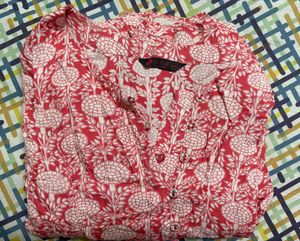 Vintage Inspired Floral Print Tunie