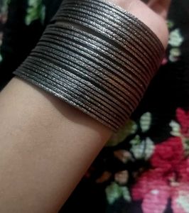 Silver Bangles Set