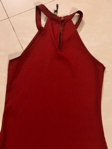 Marrroon Dress