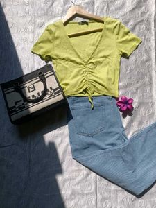 Zara Basic Top 💚