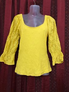 Who What Wear Yellow Top