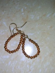 Handmade Beaded &#34;LOVE&#34; Earrings