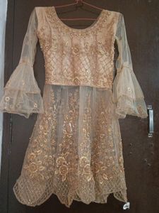Golden Sharara Suit With Dupata✨✨