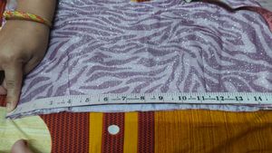 Partywear Girlish Pattern Saree With Blouse