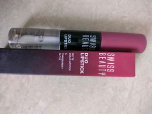 Swiss Beauty Duo Lipstick Matte Liquid Lipstic