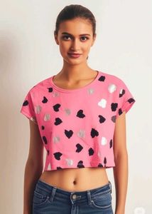 Westside Pink Crop Top