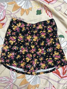 Floral Print Shorts