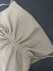 Ruched Drawstring Tank