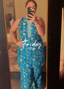 Blue Coed Set