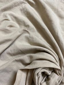 Beige Fitted H&amp;M T-Shirt