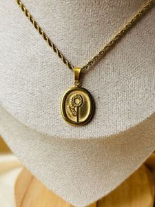 Sunflower Necklace Anti-tarnish