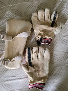 Cricket Gloves N Pad