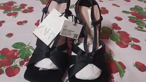 Zara Women’s Wedge Black Heel