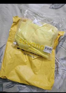 Yellow Mesh Maxi Dress