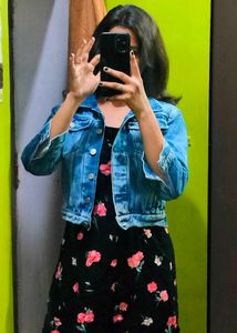 Floral Print Mini Dress