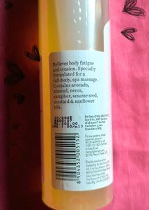 Biotique Stress Relief Body Massage Avocado 🥑 Oil