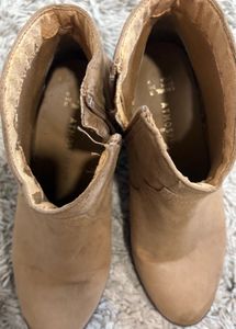 Tan Suede Boots