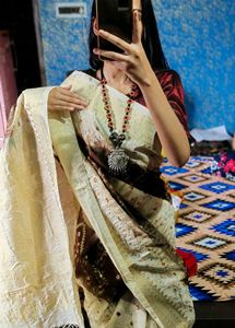 Pure Banarasi Silk Saree Zari Work