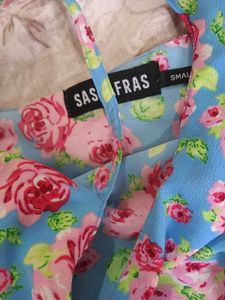 Floral Ruffle Cami Top