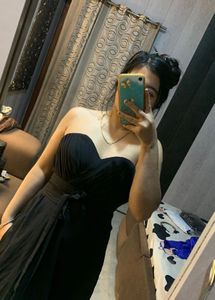 Elegant Black Maxi Dress🎀🖤🦋