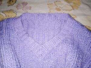 Lavender  Wollen Sweater(Hand Made) ♾️