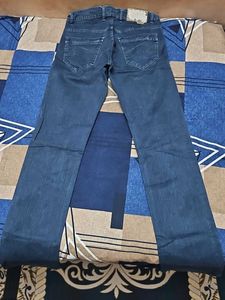 Dark Blue Denim Jeans