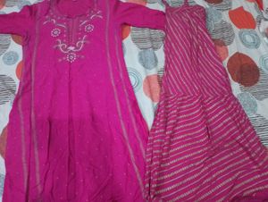 Kurti Shrara Set New