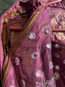 Heavy Net Lehnga Choli