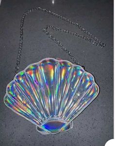 Iridescent Seashell Purse