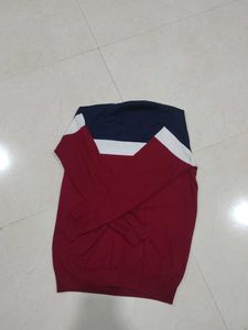 Stylish Color Block Long Sleeve