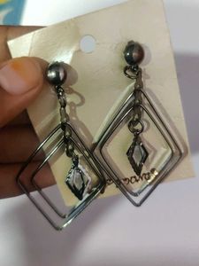 Geometric Drop Earrings