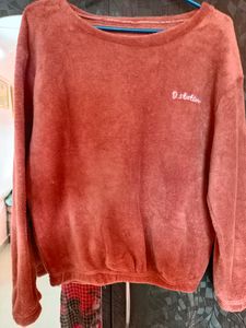 NEW WOOLEN FUR NIGHT SET (WOMEN)