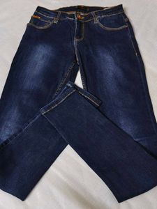 🆕 Vibe Dark Blue Slim Jeans