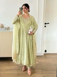 New Standard Beautiful Pakistani Gown Dress Inpote