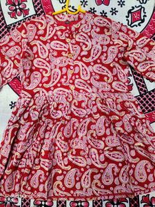 JAYRA TEXTILE Casual Printed Women Maroon Top
