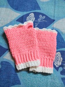crochet arm warmers 🩷✨