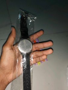 Stylish Black Watch for free pen