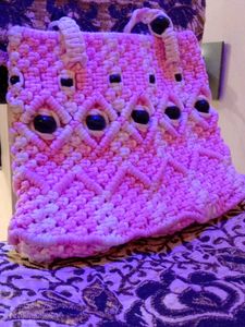 Elegant Crochet Handbag