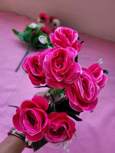 Pink Flower Bunches