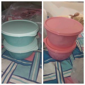 Ss bowl Tupperware New